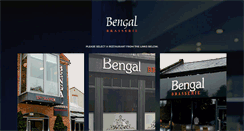 Desktop Screenshot of bengal-brasserie.com